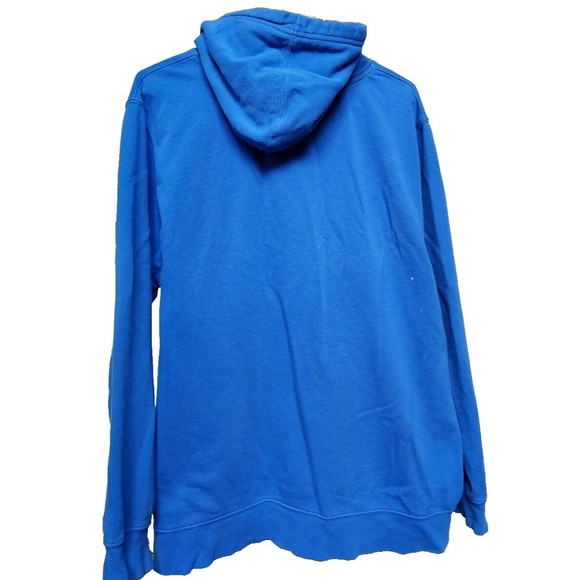 The North Face Blue Hoodie Size 2X Men's Pullover - Picture 4 of 9
